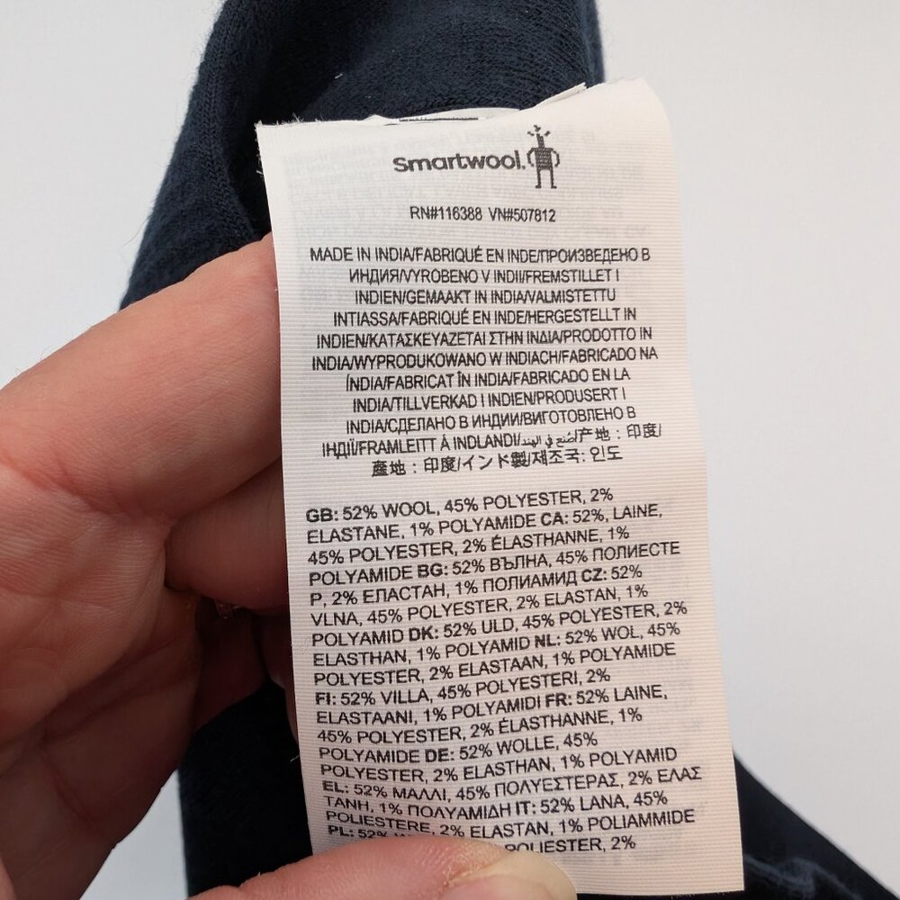 2 Pairs - Smartwool Women's Base Layer Leggings Bundle | Navy & Black - Picture 7 of 12